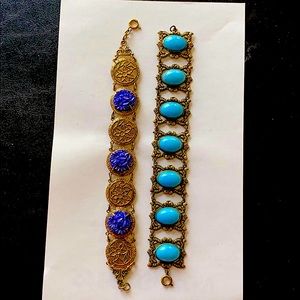 Two Dainty vintage bracelets
